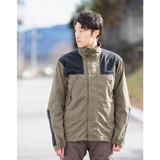 ［美品］POWERAGE ウインドストップライトジャケット XL 胸プロテクター POWERAGE（パワーエイジ） ウインドストップライトジャケット サイズ
