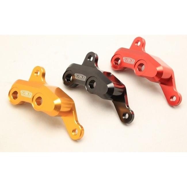 T2 Racing T2レーシング フロントキャリパーサポート 40mm カラー：ブラック NSRmini NSR50 NSR80 NSF100 HONDA ホンダ キャリパーサポート・ブラケットの画像