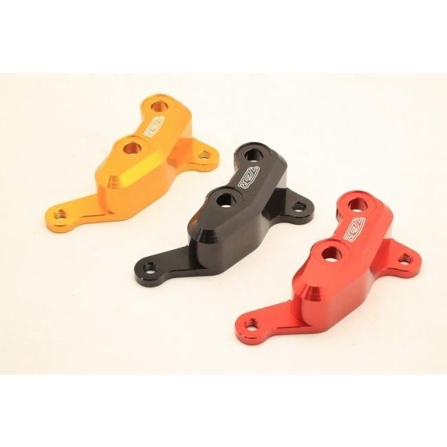 T2 Racing T2レーシング フロントキャリパーサポート 40mm カラー：ブラック NSRmini NSR50 NSR80 NSF100 HONDA ホンダ キャリパーサポート・ブラケットの画像