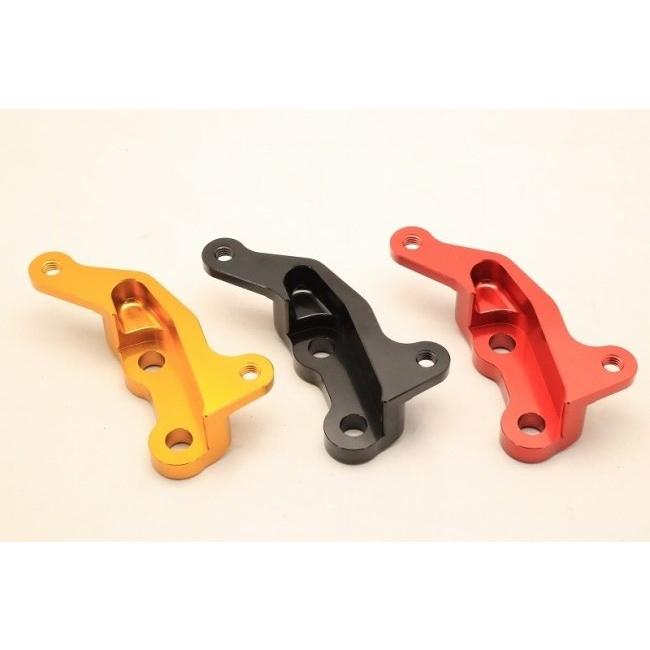 T2 Racing T2レーシング フロントキャリパーサポート 40mm カラー：ブラック NSRmini NSR50 NSR80 NSF100 HONDA ホンダ キャリパーサポート・ブラケットの画像