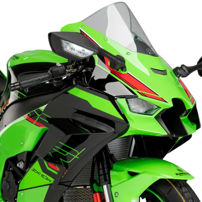 Puig プーチ フロントスポイラーGP カラー：スモーク ZX-10R ZX-10RR