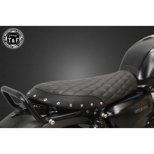 ガレージ T&F スタッド付きシングルシートタイプBフラット タイプ：ダイヤ