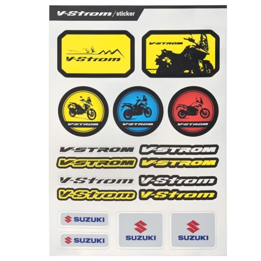 スズキ（SUZUKI） ステッカーシート Vストローム ステッカー・デカール