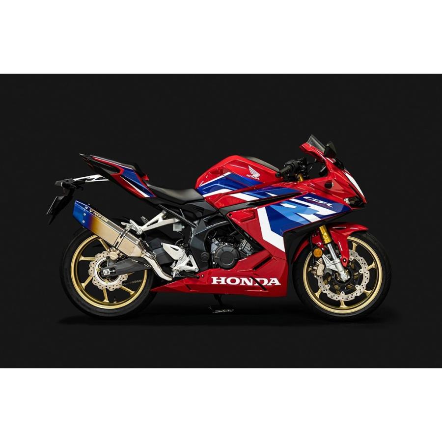 CBR250RR スリップオンマフラー IKAZUCHI 焼チタン トリックスター / CBR250RR(23) 政府認証スリップオンマフラー