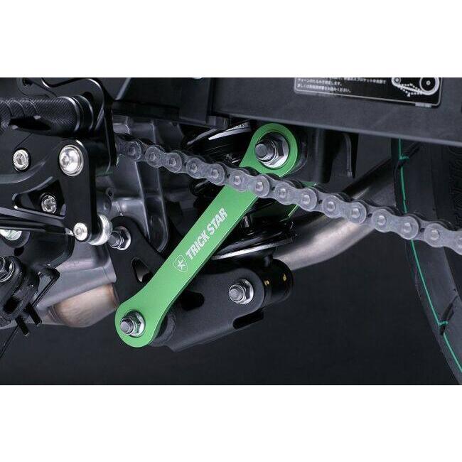 TRICK STAR ローダウンリンクキット Ninja250/400 など TRICK STAR（トリックスター） ローダウンリンクキット Ninja250