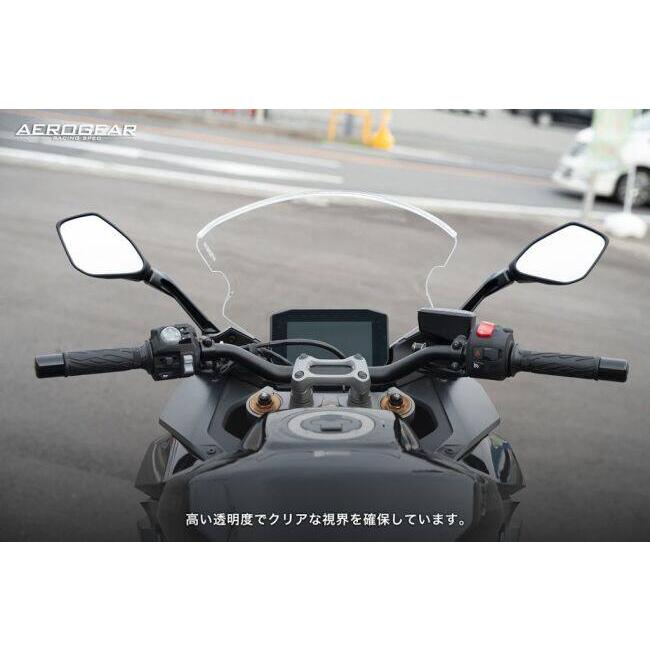 AERO GEAR エアロギア エアロロングスクリーン カラー：クリア GSX