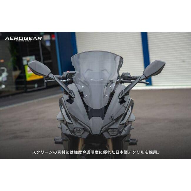 AERO GEAR エアロギア エアロロングスクリーン カラー：スモーク GSX