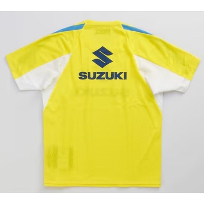 すずきさ！ スズキ（SUZUKI） 【SUZUKI×KUSHITANI】 コラボ モトクロスTシャツ