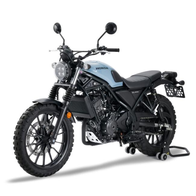 ZETA ジータ アンダーガード HONDA CL250用 ブラック塗装 ZETA ジータ エンジンプロテクションアンダーガード CL250 レブル 250