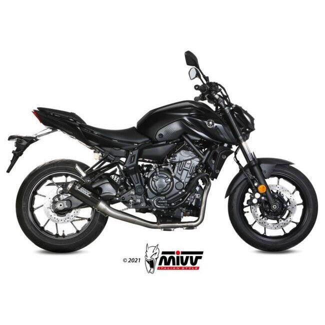 MT-07 MIVV DELTA RACE フルエキゾースト マフラー ミヴ MIVV ミヴ MK3フルエキゾーストシステム FZ-07 MT-07 YAMAHA ヤマハ
