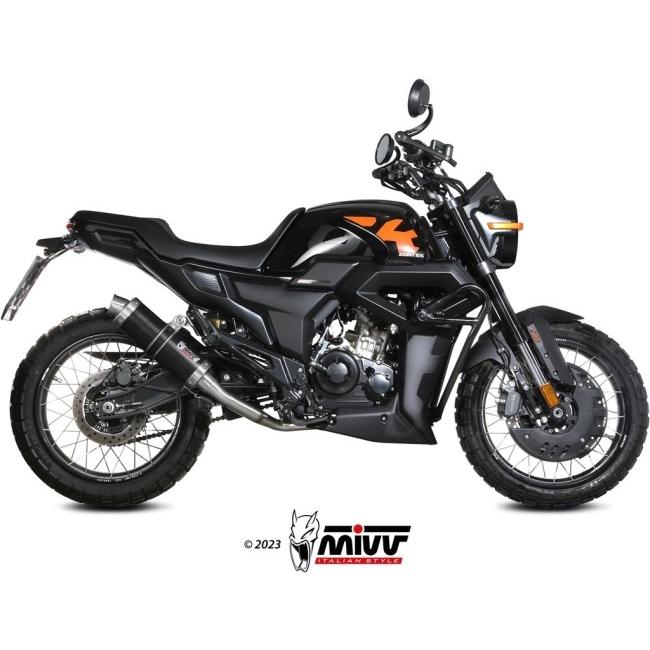 MIVV ミヴ GP フルエキゾーストマフラー ZT 125 GK ZONTES ゾンテス