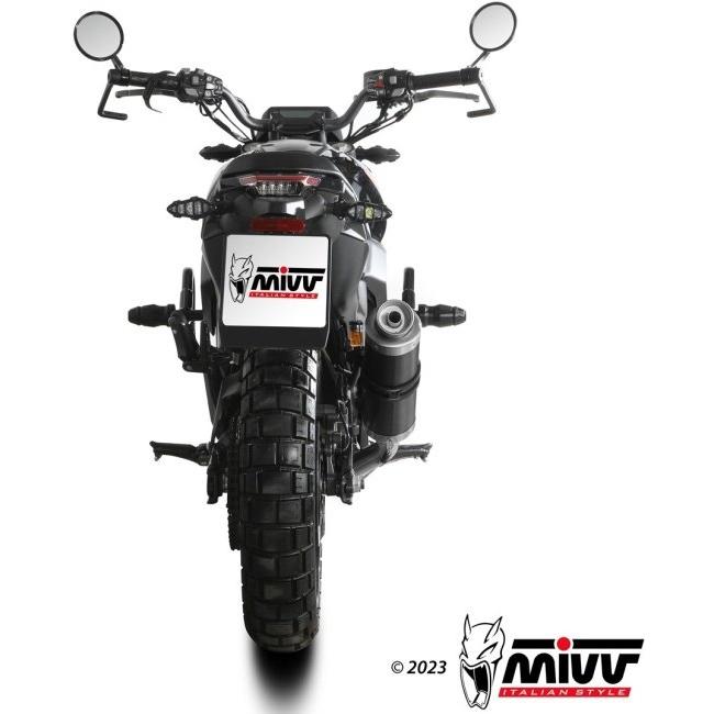 MIVV ミヴ GP フルエキゾーストマフラー ZT 125 GK ZONTES ゾンテス