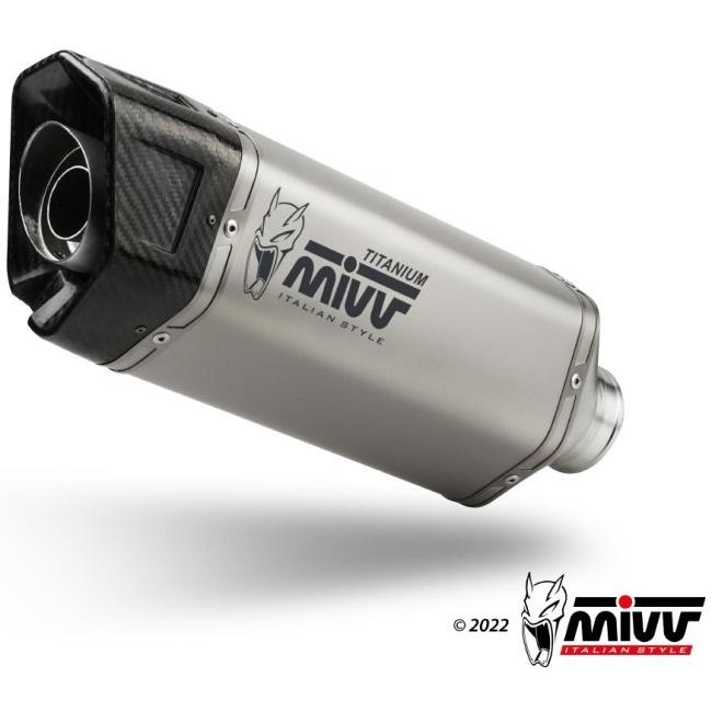 MIVV - ミヴ SR-1 スリップオンマフラー 操作手順：チタン SPEED TRIPLE 1200 RR RS TRIUMPH トライアンフ えり巻き