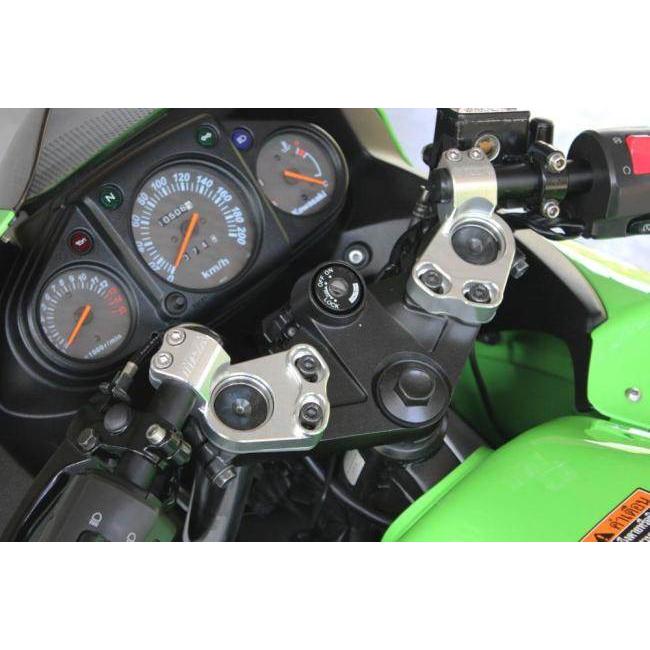 TYGA PERFORMANCE タイガパフォーマンス セパレートハンドル シルバー Ninja 250/300R カラー：シルバー NINJA250R NINJA250  NINJA300R KAWASAKI カワサキの画像