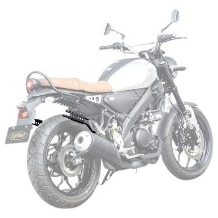 KIJIMA キジマ XSR125 XSR155用 バッグサポート LRセット マットブラック RE46J MTM125 BVF1 ...