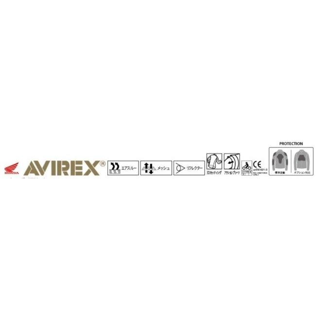 HONDA RIDING GEAR ホンダ ライディングギア 【Honda×AVIREX】MA-1 サイズ：L(0SYTN73HAL) メッシュジャケット ジャケット アパレル_9