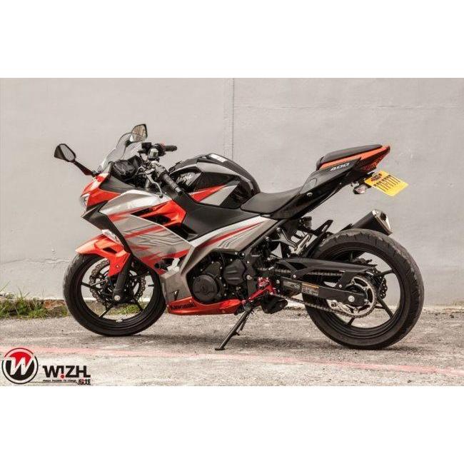 WIZH ウィズ BEV2 バックステップ NINJA400/Z400 (18-) NINJA400 Z400 KAWASAKI カワサキ ステップ 足回りの画像