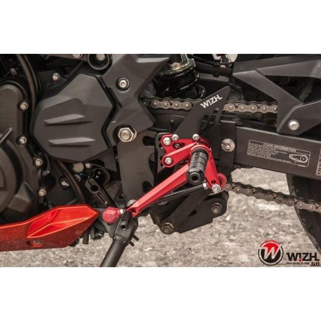 WIZH ウィズ BEV2 バックステップ NINJA400/Z400 (18-) NINJA400 Z400 KAWASAKI カワサキ ステップ 足回りの画像