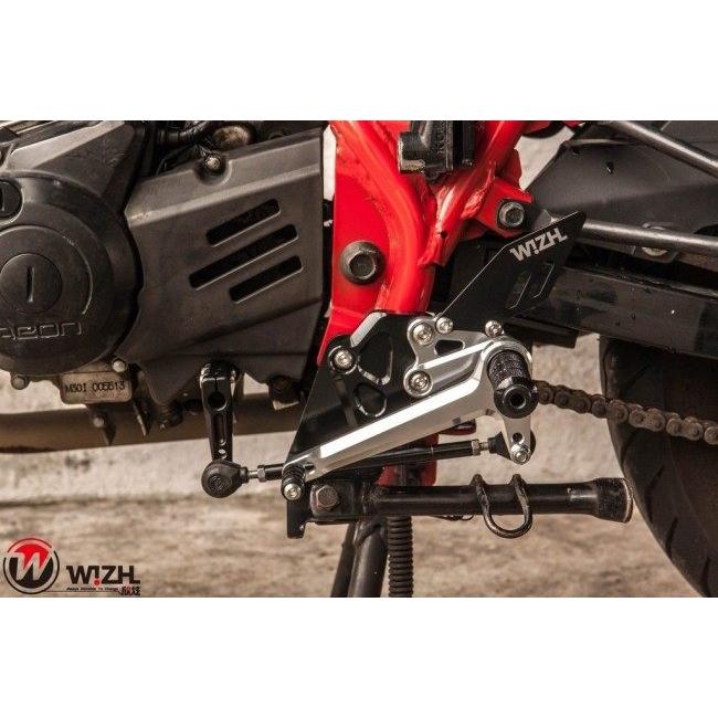 WIZH ウィズ BEV2 バックステップ MY125/150 (11-) MY125 MY150 aeonmotor Aモーター ステップ 足回りの画像