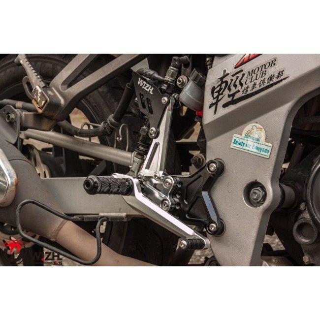 WIZH ウィズ BEV2 バックステップ Quannon150 (08-) KYMCO キムコ ステップ 足回りの画像