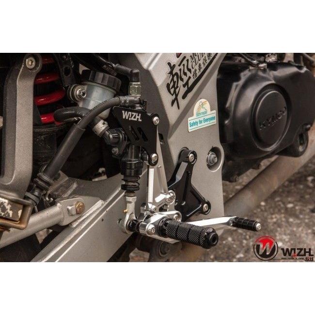 WIZH ウィズ BEV2 バックステップ Quannon150 (08-) KYMCO キムコ ステップ 足回りの画像