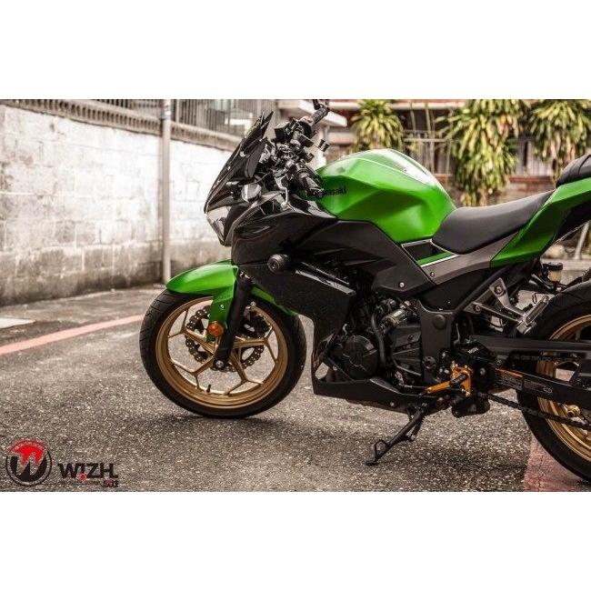WIZH ウィズ BEV2 バックステップ NINJA300/250/Z300/Z250 NINJA250 NINJA300 Z250 Z300 KAWASAKI カワサキ ステップ 足回りの画像