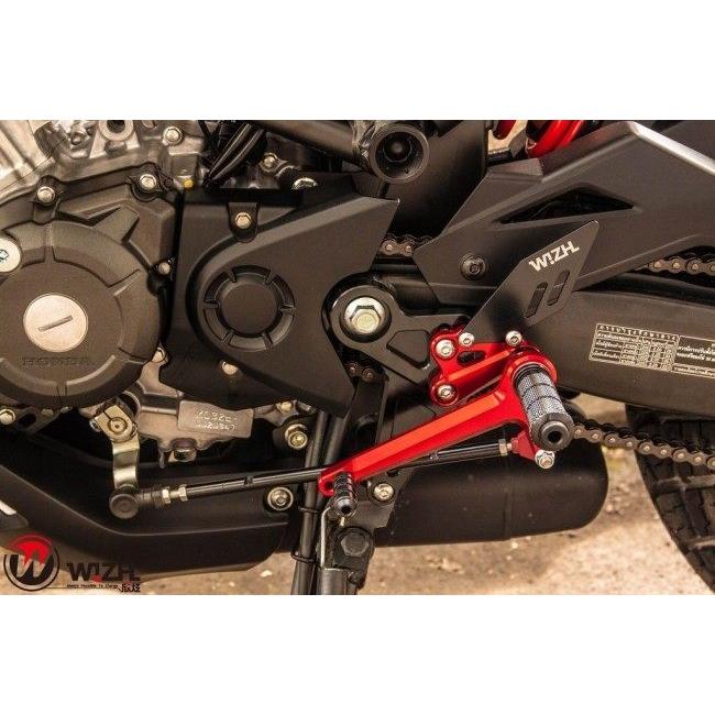 ウィズ（Karrimor） - WIZH ウィズ BEV2 うしろ側足つき CB125R/150R (17-) CB125R CB150R HONDA ホンダ 足つき 足回転運動