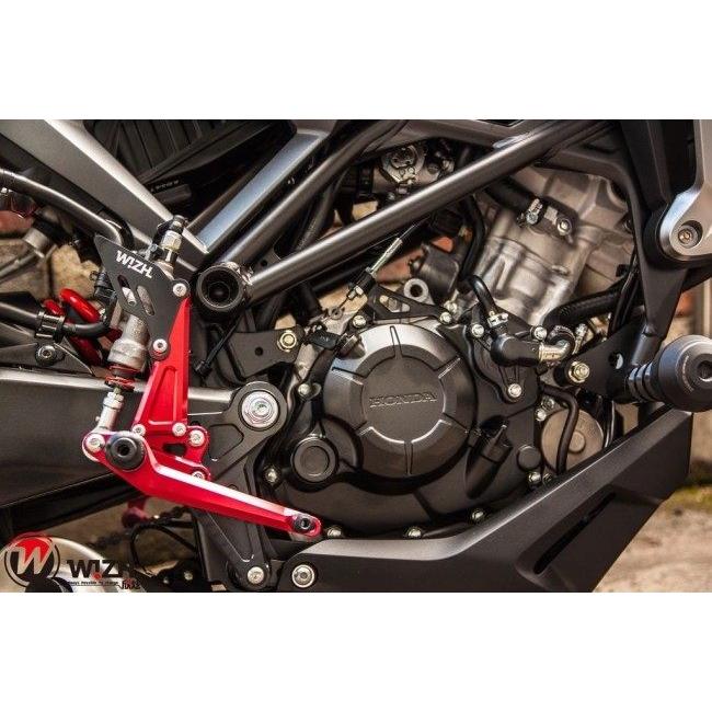 ウィズ（Karrimor） - WIZH ウィズ BEV2 うしろ側足つき CB125R/150R (17-) CB125R CB150R HONDA ホンダ 足つき 足回転運動