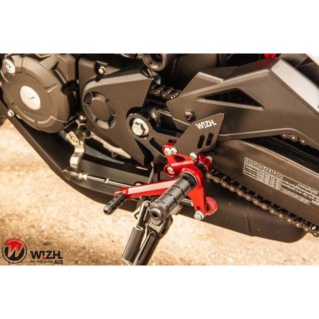 ウィズ（Karrimor） - WIZH ウィズ BEV2 うしろ側足つき CB125R/150R (17-) CB125R CB150R HONDA ホンダ 足つき 足回転運動