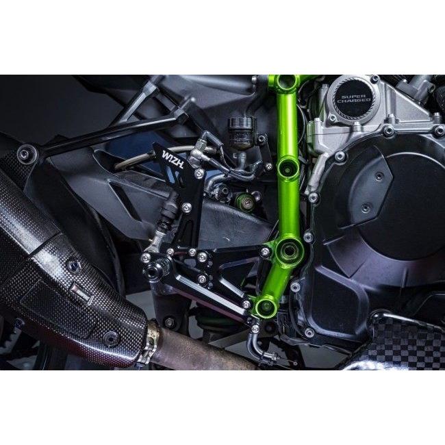 WIZH ウィズ BEV2 バックステップ NINJA H2 (15-) KAWASAKI カワサキ ステップ 足回り_7
