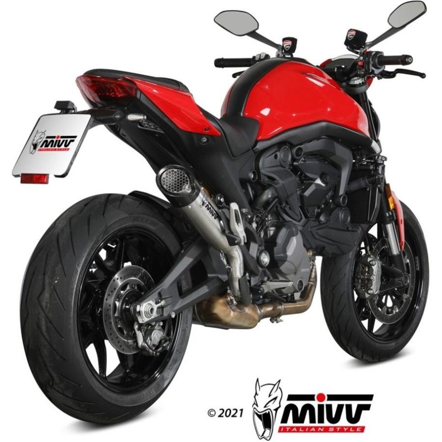 MIVV ミヴ X-M5 スリップオンマフラー Color:TITANIUM MONSTER MIVV ミヴ X-M5 スリップオンマフラー Color:TITANIUM MONSTER