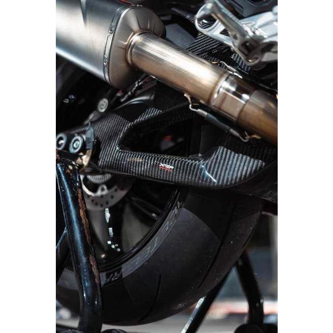 X-TOP エックストップ スイングアームカバー S1000RR S1000R BMW スイングアームカバー・プロテクター 外装の画像