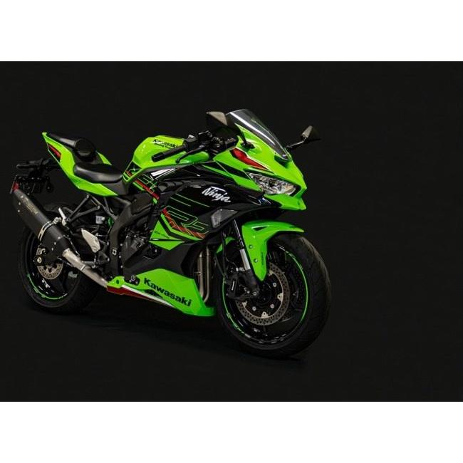 TRICKSTAR トリックスター 政府認証フルエキゾーストマフラーIKAZUCHI カラー：ブラックエディション Ninja ZX-4R SE ZX-4RR KAWASAKI カワサキ マフラー_2