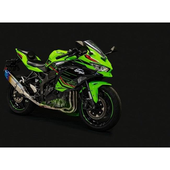 TRICKSTAR トリックスター 政府認証フルエキゾーストマフラーIKAZUCHI カラー：ブラックエディション Ninja ZX-4R SE ZX-4RR KAWASAKI カワサキ マフラー_4