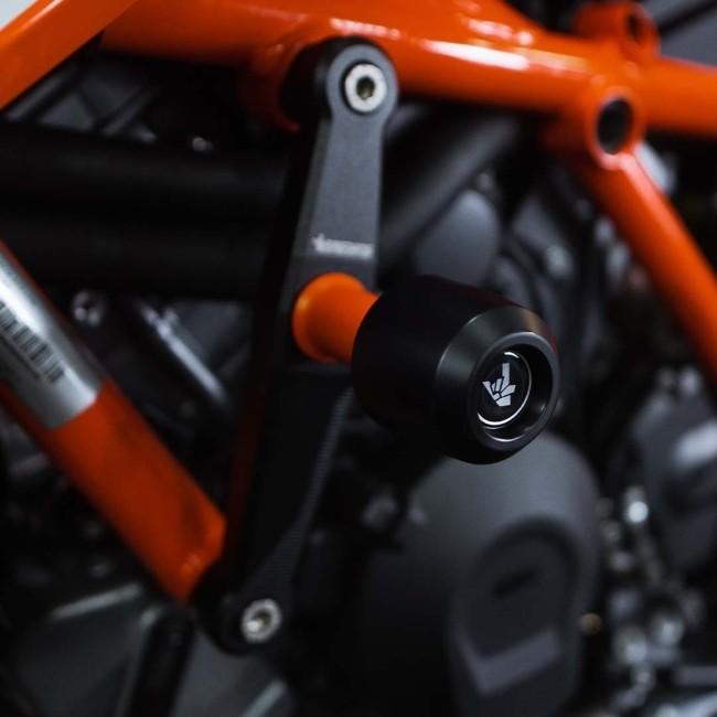 Bagoros Performance バゴロスパフォーマンス クラッシュボビン カラー：オレンジ Super Duke 1290 R EVO 1390 KTM エンジンスライダー・フレームスライダー_2