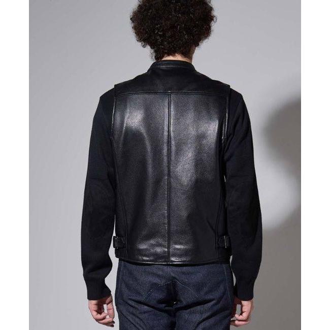 KADOYA カドヤ LEATHER RIDERS VEST [K’S LEATHER＆K’S PRODUCT] サイズ：M ベスト アパレルの画像