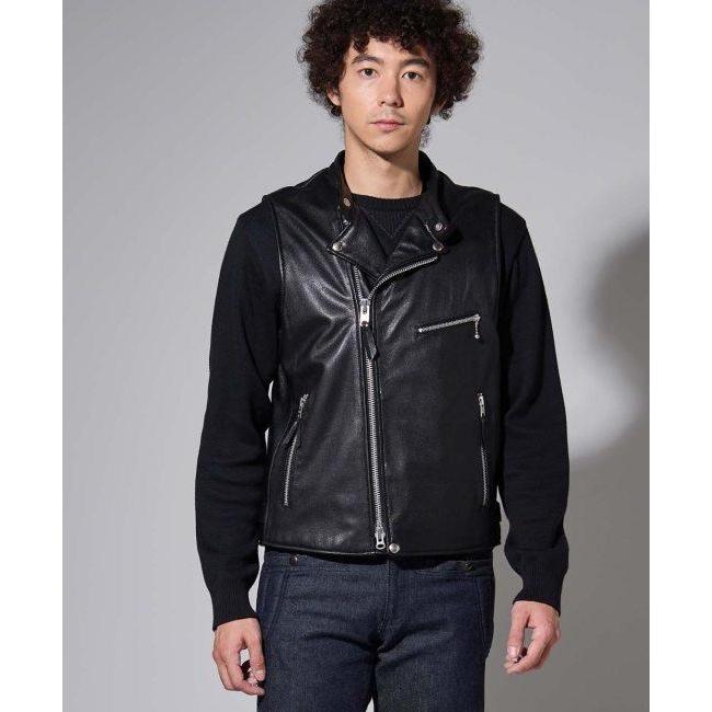 KADOYA カドヤ LEATHER RIDERS VEST [K’S LEATHER＆K’S PRODUCT] サイズ：LL ベスト アパレルの画像