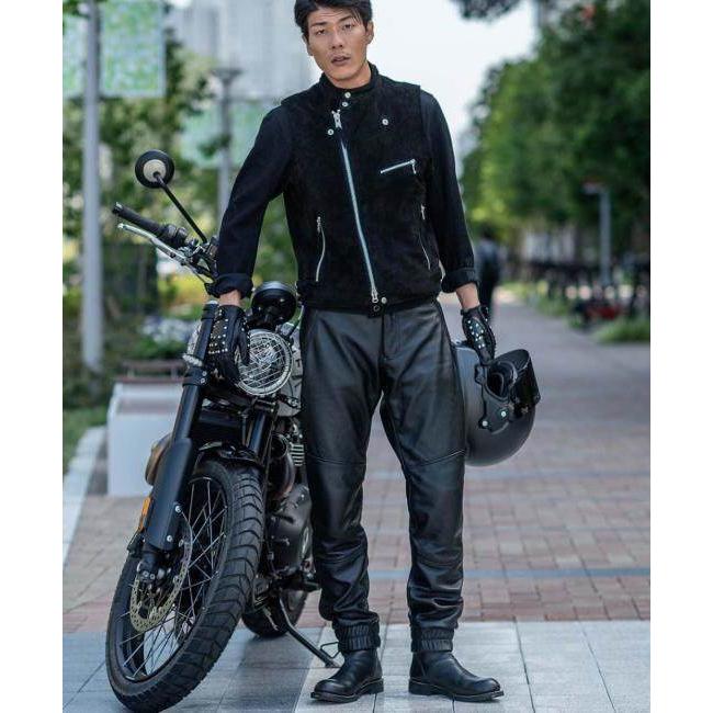 KADOYA カドヤ LEATHER RIDERS VEST [K’S LEATHER＆K’S PRODUCT] サイズ：3L ベスト アパレルの画像