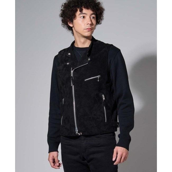 KADOYA カドヤ LEATHER RIDERS VEST [K’S LEATHER＆K’S PRODUCT] サイズ：3L ベスト アパレルの画像