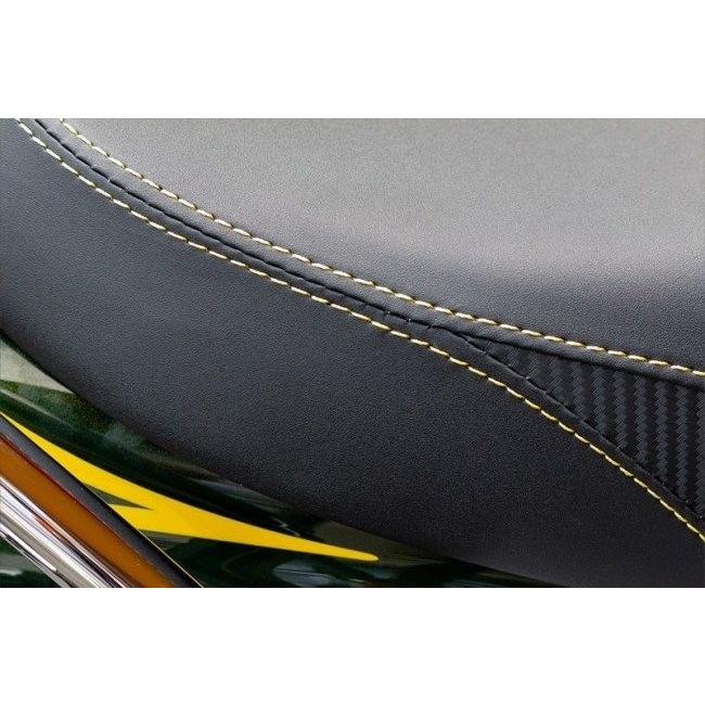 Z900RS 専用シート イエロー スエードパックスキン ヴァイパーシート イエロー スエード調バックスキン Z900RS | ARCHI