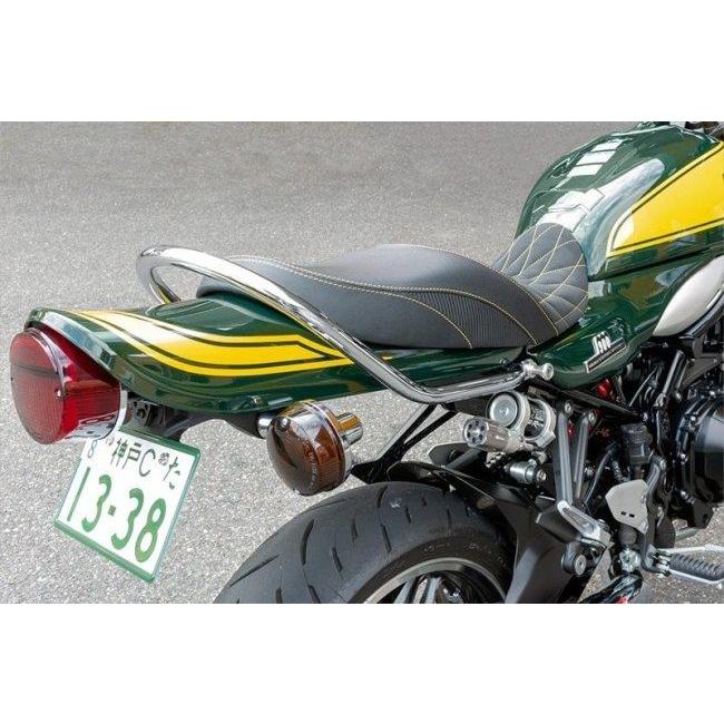 Z900RS 専用シート イエロー スエードパックスキン ARCHI アーキ ヴァイパーシート スエード調バックスキン カラー