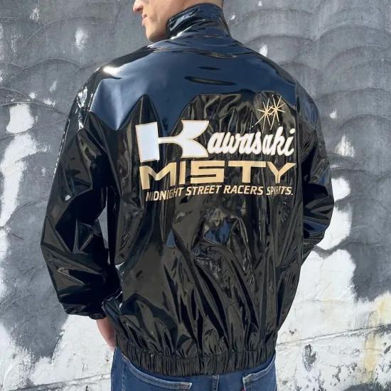 ミスティ MISTY KAWASAKI ブルゾン〈BLK/M-LL〉 サイズ:L ミスティ MISTY KAWASAKI ブルゾン〈BLK/M-LL〉 サイズ:L