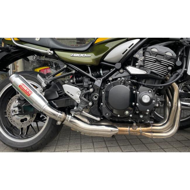 z900rs MISTY スリップオン モナカ z900rscafe MISTY ミスティ Z900RS スリップオンモナカマフラー KAWASAKI カワサキ