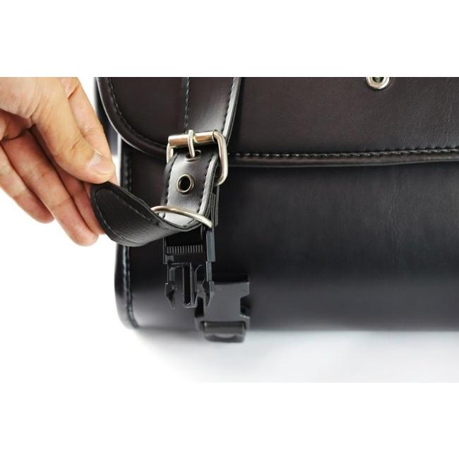 ZAMA ザマ W／P スリムサイドバッグキット カラー：BLACK XSR125