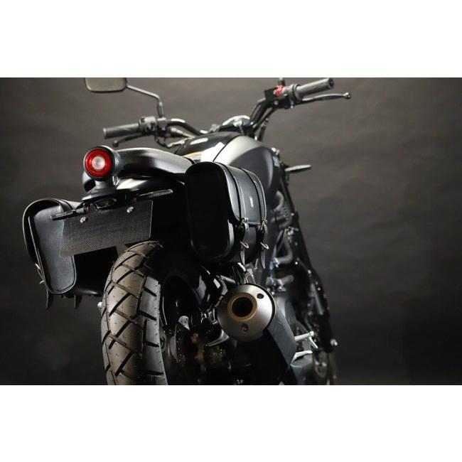ZAMA ザマ W/P スリムサイドバッグキット カラー:BLACK XSR125 ZAMA ザマ W/P スリムサイドバッグキット カラー:BLACK XSR125