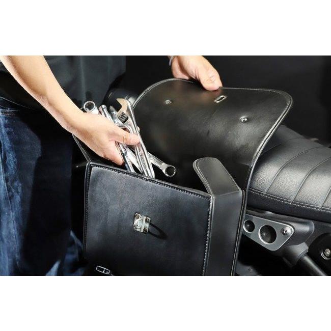 ZAMA ザマ W/P スリムサイドバッグキット カラー:BLACK XSR125 ZAMA ザマ W/P スリムサイドバッグキット カラー:BLACK XSR125