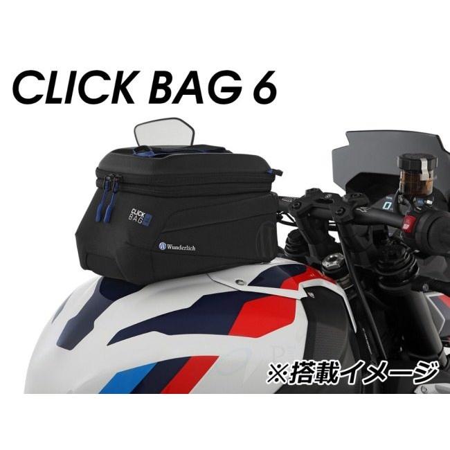Wunderlich ワンダーリッヒ タンクバッグ「CLICK BAG」ホルダー カラー：ブラック M1000RR M1000R R1200GS Adventure R1200R S1000RR S1000R BMWの画像