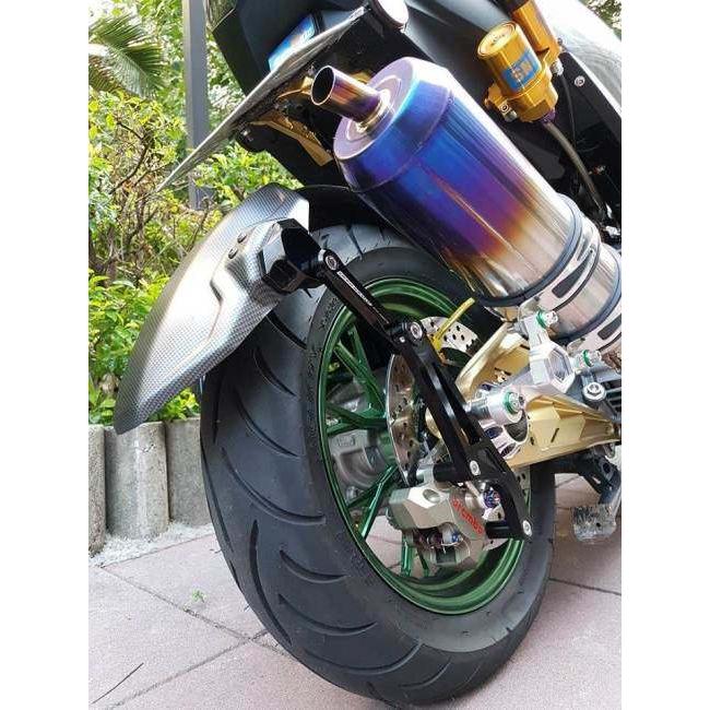 DOGHOUSE ドッグハウス CNCスプラッシュガードキット VOL.2 FORCE 15 タイプ：シングルフェンダーブラケット / カラー：ブラック マジェスティS  YAMAHA ヤマハ_1