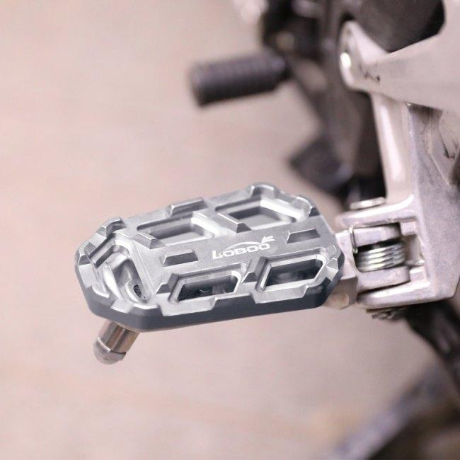 LOBOO ロブー ワイドフットペグ CB400X CB500X HONDA ホンダ フットペグ ステップ 足回り_1