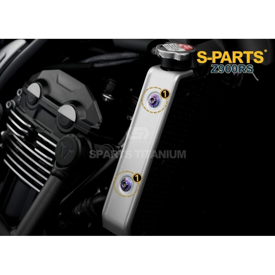 S-PARTS エスパーツ ラジエーターサイドガード用チタンボルトセット